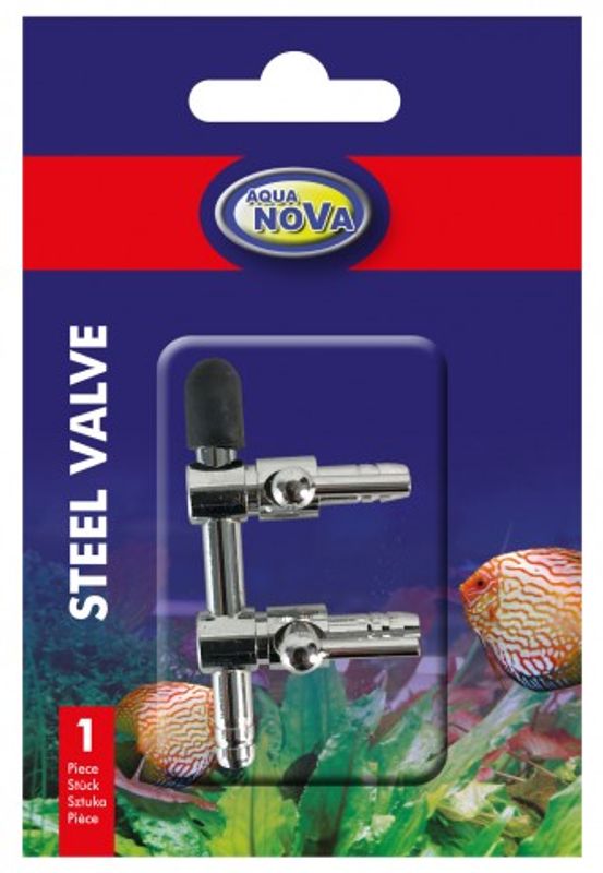 Steel valve 2 output (2 way )