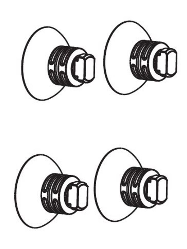 Aquael Sugekopp 4pk Turbofilter/Cirkulator