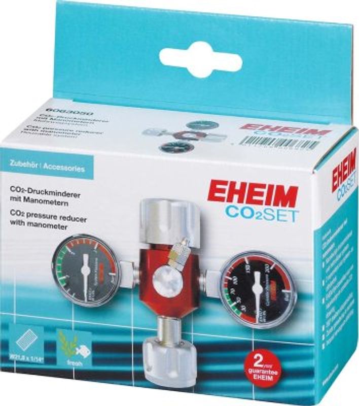 EHEIM CO2 TRYCKREGULATOR M/ MANOMETER