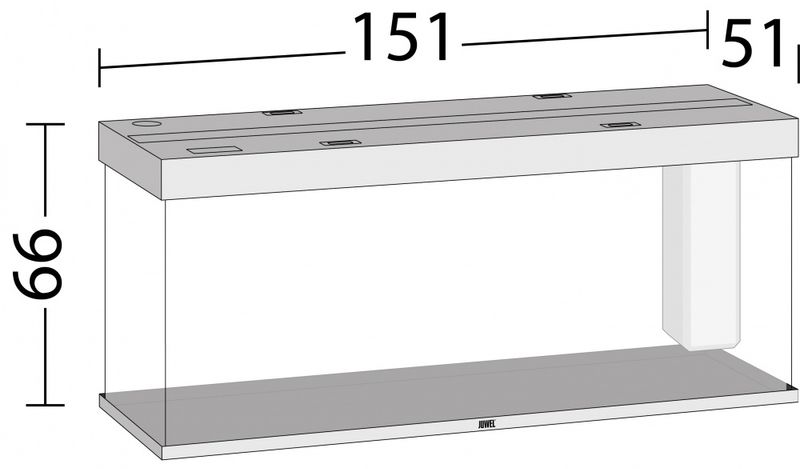 Rio 450 LED Hvit
