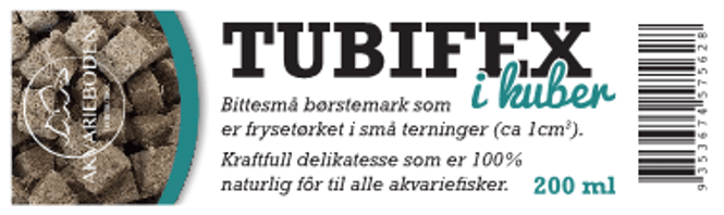 Hovedbilde Tubifex Kuber - 200ml 