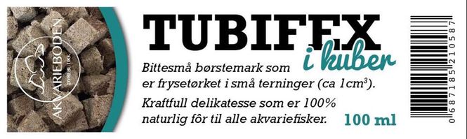 Hovedbilde Tubifex Kuber - 100ml 