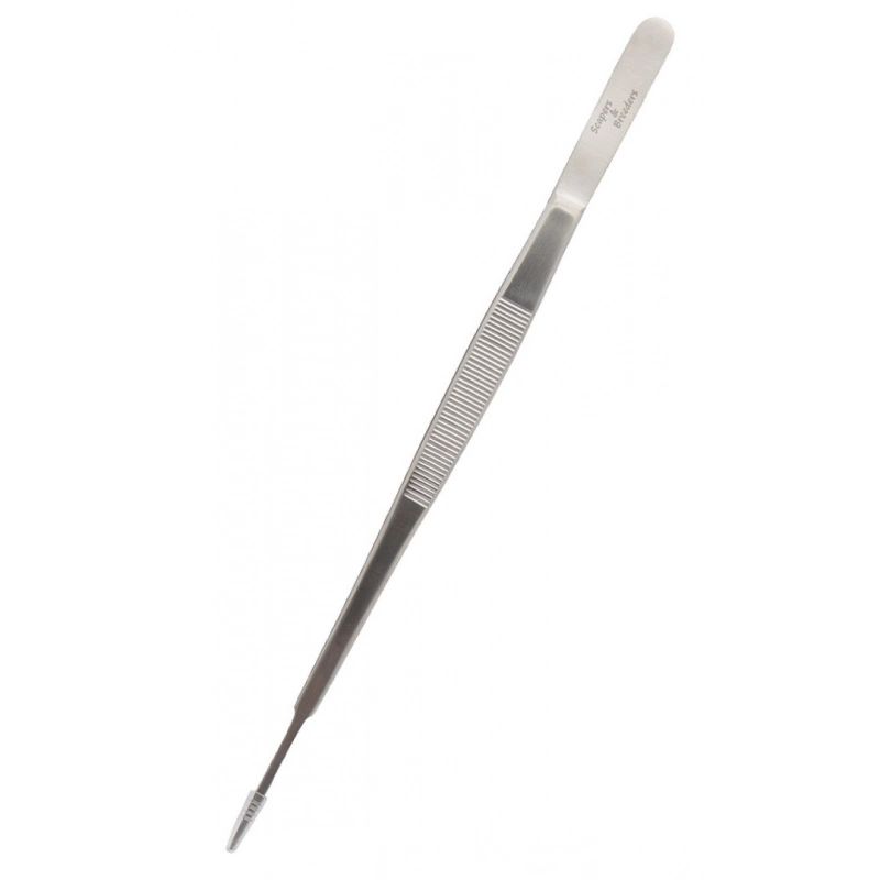 Scapers & Breeders Tweezers Sharp end straight - 26 cm