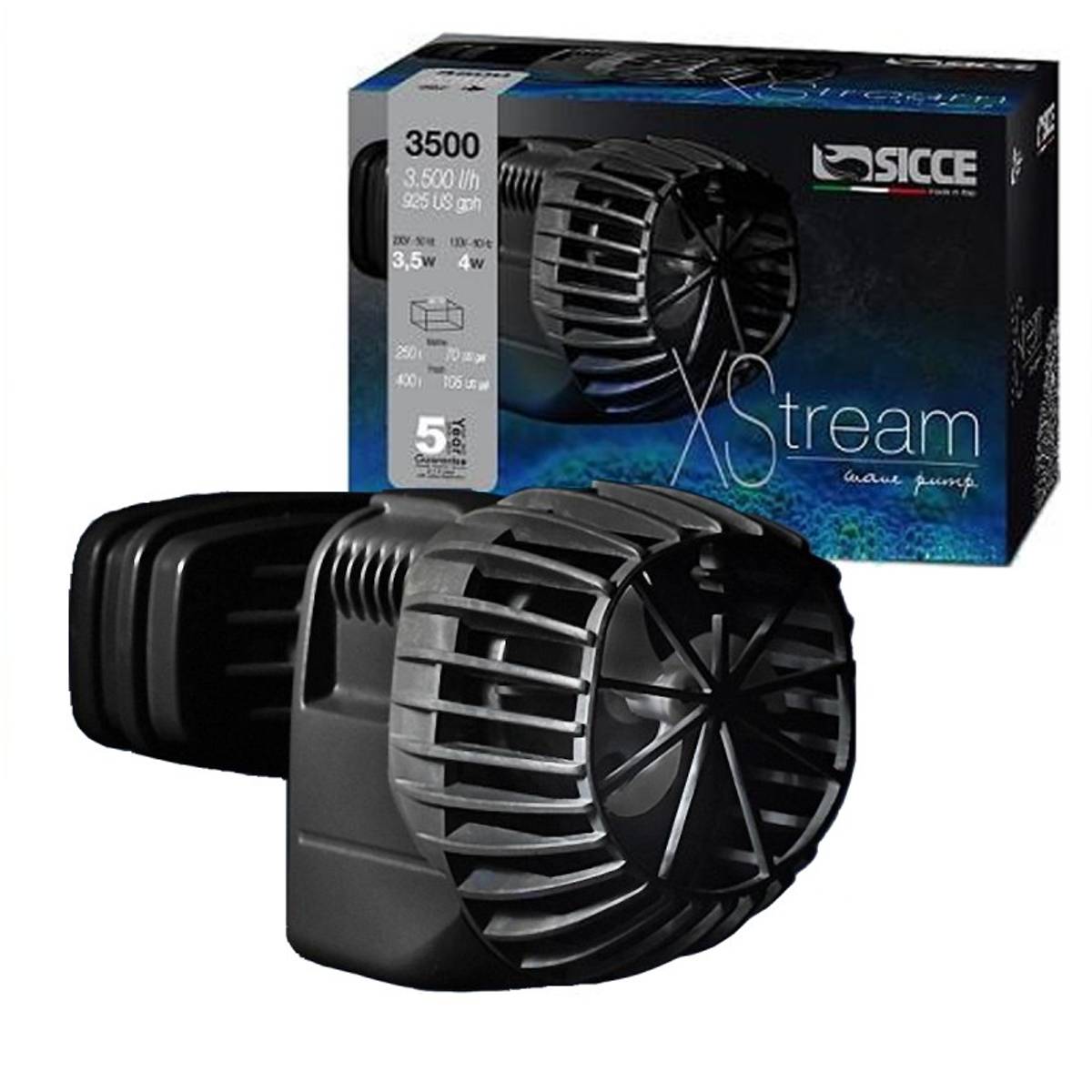 Sicce Xstream Pump 3500L/H (Engelsk stpsel)