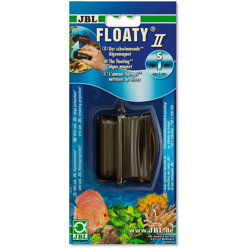 JBL Floaty II Algemagnet Flytende SMALL 6mm Glass