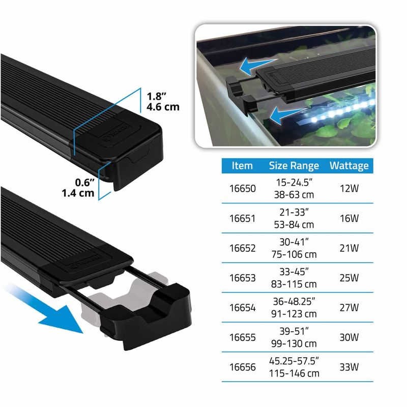 Fluval AquaSky LED 3,0 12W 38-61 cm