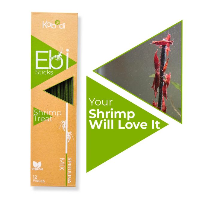 Hovedbilde Kabadi Ebi Sticks Spirulina 12pk
