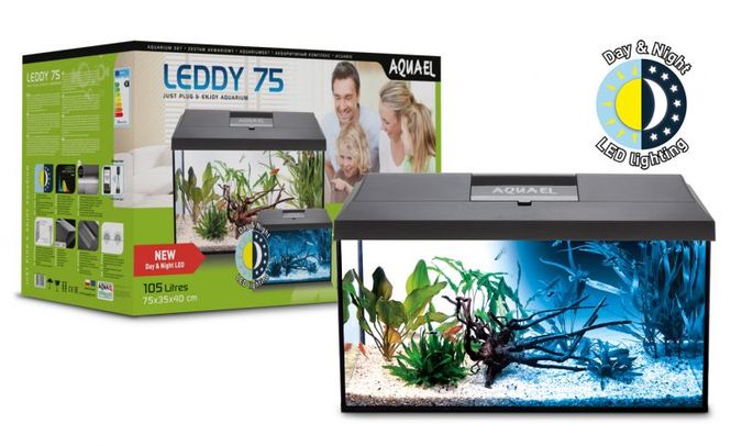 Hovedbilde Aquael Leddy 75 Day & Night Plus Sort